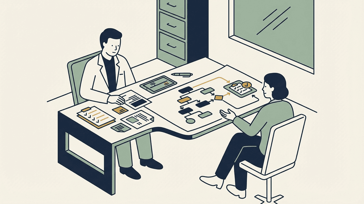 Ilustracja materiału: Case study: pomylenie leków — co zrobiliśmy po incydencie, żeby nie było chaosu